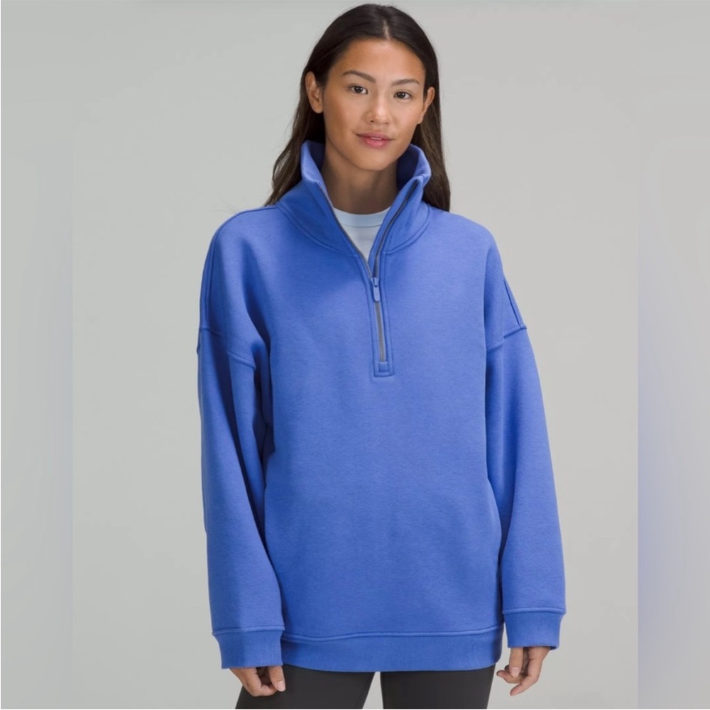 Lululemon Thick Fleece Half Zip M/L - Picture 2 of 14